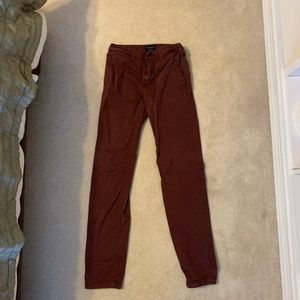 American eagle maroon jeans